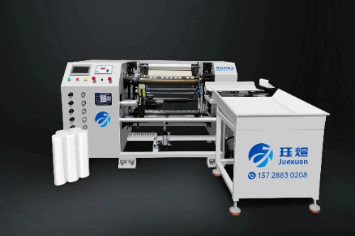 Automatic Coreless Stretch Film Rewinding Machine Paper Tube Free Version Automatic Film Rewinder